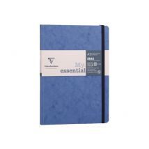 Carnet - Format A5 14.8 X 21 Cm - Age Bag My Essential - Clairefontaine - 192 Pages Lignées - Bleu