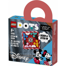 Plaque À Coudre Mickey Mouse Et Minnie Mouse - Lego Dots - 41963
