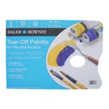 Palette Pelable Huile 21x29.7a4 90g 40 Feuilles - Daler Rowney