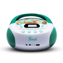 Lecteur Cd Metronic - Forest - Blanc, Vert - 3 Watt - FROG