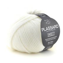 Sweety - Ecru 02 - Plassard - Pelote De Fil À Tricoter - Plassard