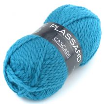Fil À Tricoter Plassard - Cascade - Bleu Canard 14