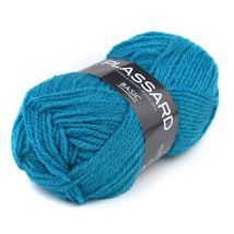 Fil À Tricoter Plassard - Basic - Bleu 606