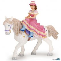 Figurine Cavalière Au Chapeau - Papo