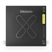 D'Addario - Xte0946, Xt Electric Acier Nickelé, Super Light Top/regular Bottom, 09-46
