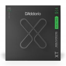 D'Addario - Xtb45105, Xt Bass Acier Nickelé, Light Top/medium Bottom, Long Scale, 45-105