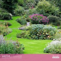 Calendrier Mural 2026 Pictura - Jardins - 30 X 30 Cm