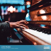 Calendrier 2026 Pictura - Live Music - 30 X 30 Cm