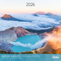 Calendrier Mural 2026 Pictura - Nature Insolite - 30 X 30 Cm