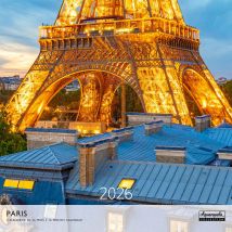 Calendrier 2026 Pictura - Paris - 30 X 30 Cm
