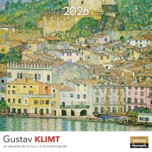 Calendrier 2026 Pictura - Gustav Klimt - 30 X 30 Cm