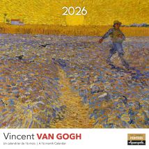 Calendrier 2026 Pictura - Vincent Van Gogh - 30 X 30 Cm