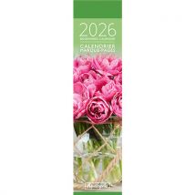 Calendrier Marque-pages 2026 Pictura - Photo Bouquets