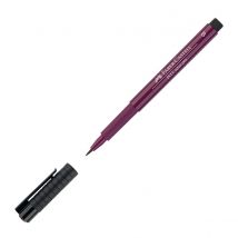 Feutre Faber-castell - Pointe Brush B - Magenta - Pitt Artist Pen - Faber Castell