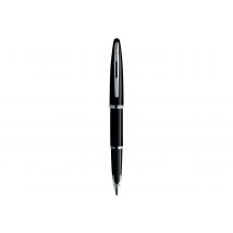 Stylo Plume -bleu - Carène Laqué Noir, Finitions Palladium - Plume Moyenne - Waterman