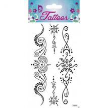 Tatouages Temporaires Global Gift - 9x15 Cm