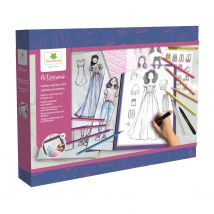 Atelier Stylisme Avec Tablette Lumineuse Xl Artissimo - Sycomore