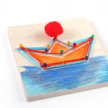 Kit String Art Junior Graine Créative - Thème Mer - Graine Creative