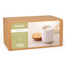 Kit Diy Graine Créative - Bougie Parfumée Precious Amber Fragrance N°5 - Exclusivité Créalia - Graine Creative