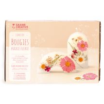 Kit Bougies Graine Créative - Prairie Fleurie - Graine Creative