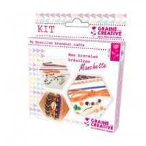 Kit Bracelet Brésilien - Manchette Tropiques - Graine Creative