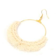 Kit Boucles D'Oreilles Macramé Graine Créative - 90 X 50 Mm - Graine Creative