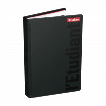 Agenda Scolaire Journalier 2025/2026 L'Etudiant - Noir - 12 X 18 Cm - Bac Terminal