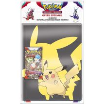 Portfolio + 1 Booster - Pokémon - Ecarlate Et Violet 01 - Modèles Aléatoires - Vendu À L'Unité - Pokemon