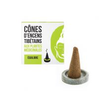 Cônes D'Encens Tibétains Aux Plantes Médicinales - Equilibre - Les Encens du Monde