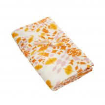 Coupon En Gaze De Coton Promod Couture - 300 X 134 Cm - Rose/orange