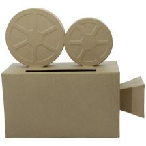 Urne Camera - Papier Mâché - 13 X 33,5 X 31 Cm - Decopatch