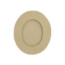 Cadre Ovale - Papier Mâché - 19,5 Cm - Decopatch