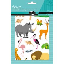 Stickers Baby Animaux Sauvages - Maildor