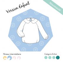 Patron - Sweat Niki Enfant - Les Patronnes