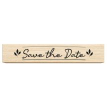 Tampon En Bois - Save The Date - Aladine