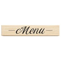 Tampon En Bois - Menu - Aladine