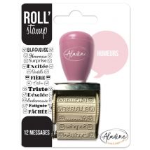 Aladine - Roll'stamp - Tampon À Molette - Humeurs