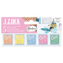 Lot De 5 Encreurs Aladine - Izink - Vacances Scrapbooking