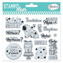 Stampo Clear - Tampons Transparents - Bébé - Aladine