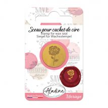 Cachet De Cire - Rose - Aladine