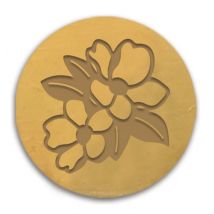 Sceau Pour Cachet De Cire - Duo De Fleurs - Aladine