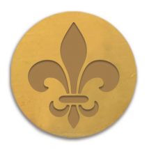 Sceau Pour Cachet De Cire Aladine - Fleur De Lys