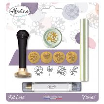 Kit De Cire - Floral - Aladine