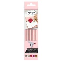 Pack De Bâtons De Cire X4 - Rose Pastel - Aladine