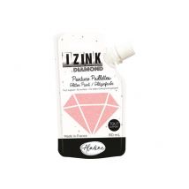 Peinture Izink Diamond - 80 Ml - Rose Poudre - Aladine