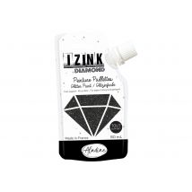 Aladine Izink Diamond - Peinture - Noir - 80 Ml