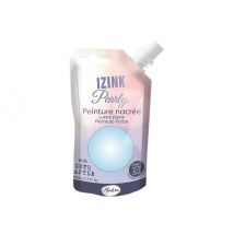 Peinture Nacrée Izink Pearly - Aladine - 80 Ml - Vert D'Eau