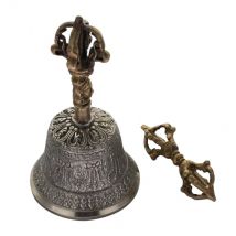 Cloche Tibétaine Et Dorje - Omsaé