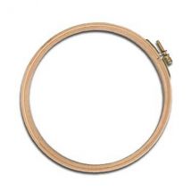 Tambour À Broder Bois - 12.5cm - Distrifil