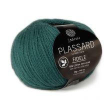 Fil À Tricoter Plassard - Fidèle - Vert 76
